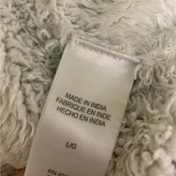 Lucky Brand Sherpa Lined Plaid Flannel Jacket Shacket - Picture 9 of 10